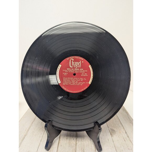 King's Heralds, Faith For Today We'll All Praise God ST-092 Chapel Records Vinyl - Picture 11 of 14